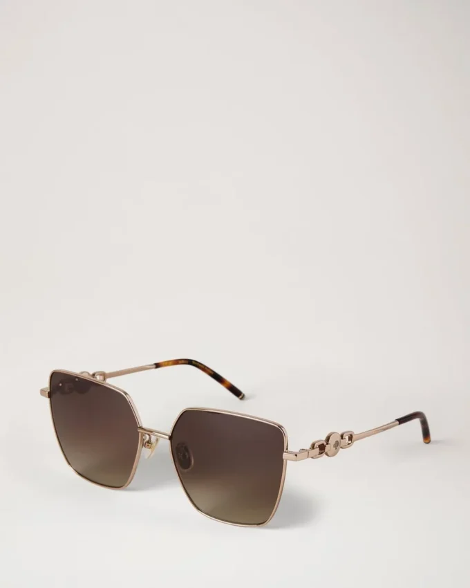 Tallulah Sunglasses Oak Metal & Bio Acetate Women Tallulah Sunglasses Oak Metal & Bio Acetate Women