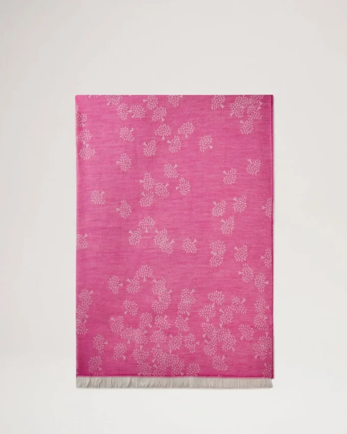 Tamara Scarf Mulberry Pink Cotton Women Tamara Scarf Mulberry Pink Cotton Women