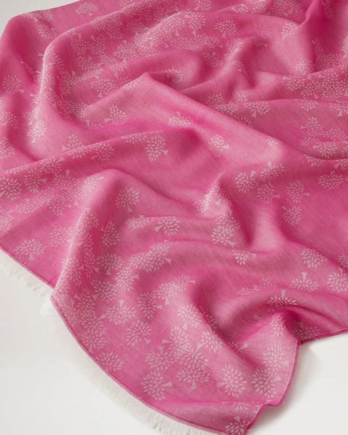 Tamara Scarf Mulberry Pink Cotton Women Tamara Scarf Mulberry Pink Cotton Women