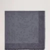 Tamara Square Charcoal Cotton Women