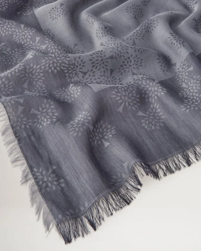 Tamara Square Charcoal Cotton Women