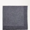Tamara Square Charcoal Cotton Women