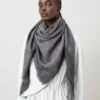 Tamara Square Charcoal Cotton Women