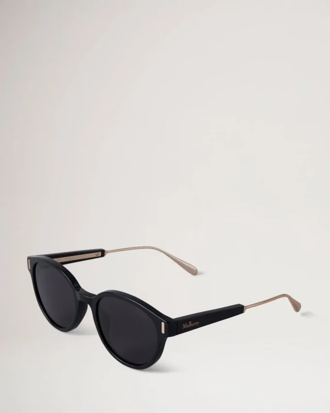 Taylor Sunglasses Black Bio Acetate & Metal Women Taylor Sunglasses Black Bio Acetate & Metal Women