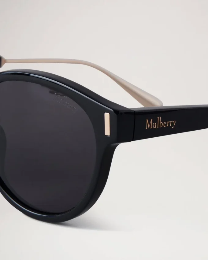 Taylor Sunglasses Black Bio Acetate & Metal Women Taylor Sunglasses Black Bio Acetate & Metal Women