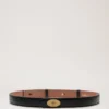 Thin Darley Belt Black Natural Grain Leather Darley Thin Darley Belt Black Natural Grain Leather Darley