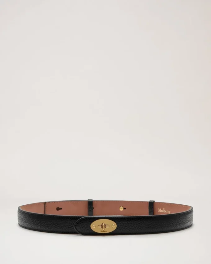 Thin Darley Belt Black Natural Grain Leather Darley Thin Darley Belt Black Natural Grain Leather Darley