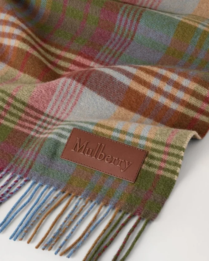 Throw Blanket Heritage Check Wool Lifestyle