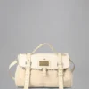 Travel Day Bag Pre-Loved Marshmallow White Mixed Material-Hairc Travel Day Bag Pre-Loved Marshmallow White Mixed Material-Hairc