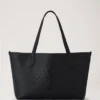 Tree Tote Black Heavy Grain Women Tree Tote Black Heavy Grain Women