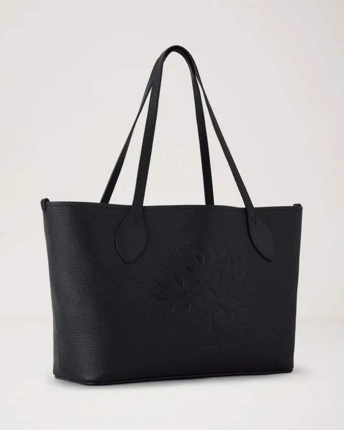 Tree Tote Black Heavy Grain Women Tree Tote Black Heavy Grain Women