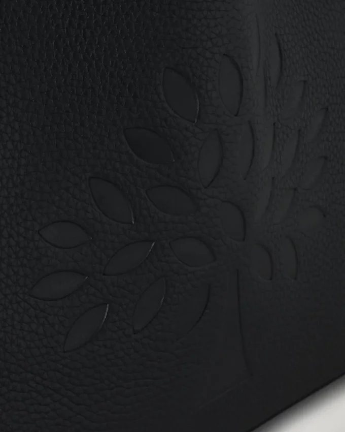 Tree Tote Black Heavy Grain Women Tree Tote Black Heavy Grain Women