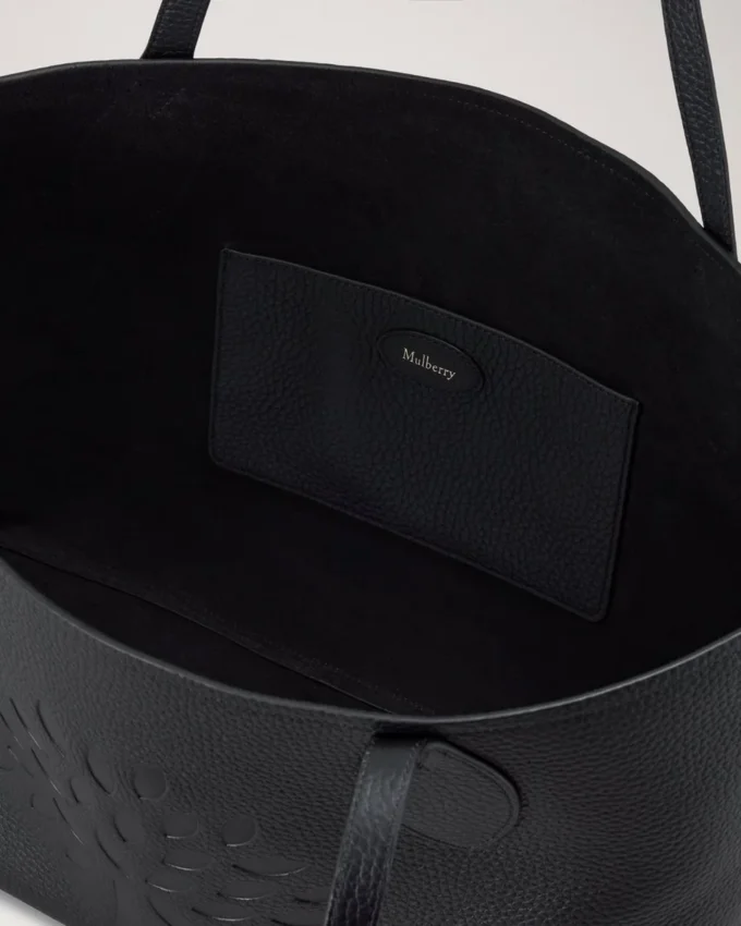 Tree Tote Black Heavy Grain Women Tree Tote Black Heavy Grain Women