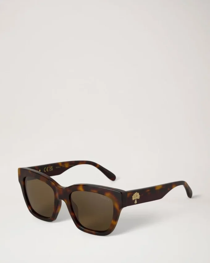 Vera Sunglasses Tortoiseshell & Black Cherry Bio Acetate Vera Sunglasses Tortoiseshell & Black Cherry Bio Acetate