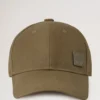 Waxed Baseball Cap Dark Moss Waxed Cotton Men Waxed Baseball Cap Dark Moss Waxed Cotton Men