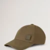 Waxed Baseball Cap Dark Moss Waxed Cotton Men Waxed Baseball Cap Dark Moss Waxed Cotton Men