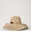 Wide Brim Raffia Hat Beige 100% Paper Raffia Summer Edit Wide Brim Raffia Hat Beige 100% Paper Raffia Summer Edit