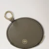 Zipped Case Keyring Linen Green Micro Classic Grain Zipped Case Keyring Linen Green Micro Classic Grain
