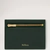 Zipped Credit Card Slip Mulberry Green Small Classic Grain Zipped Credit Card Slip Mulberry Green Small Classic Grain